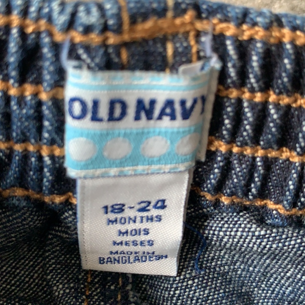 Old Navy Toddler Leggings and Jean Skirt NWT size 2T - Picture 8 of 9
